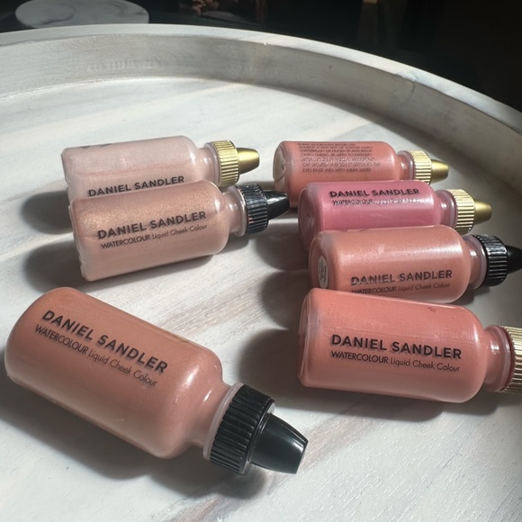 7x Daniel Sandler Watercolor Cheek Bundle - MUA RETIREMENT SALE - Picture 5 of 7